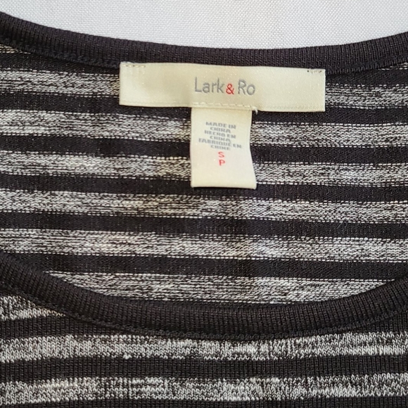 New without tags black and grey mid-length dress - Picture 3 of 8